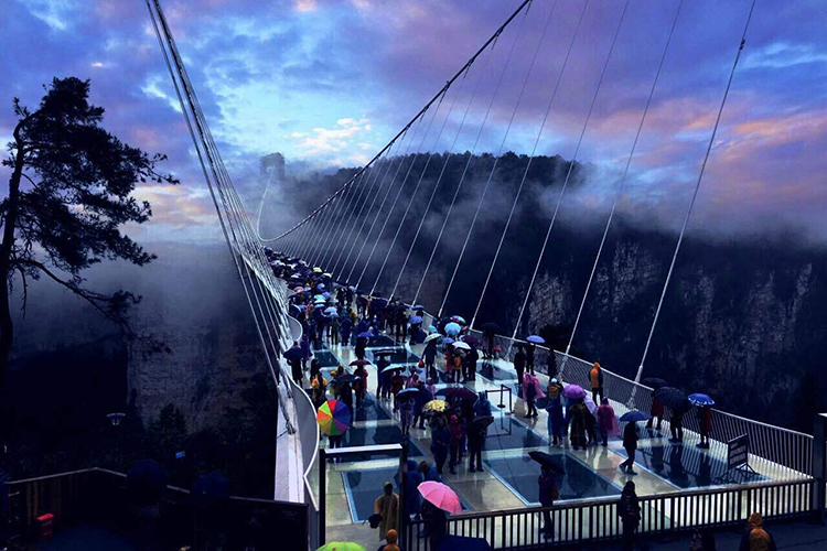 長沙出發(fā)到張家界玻璃橋、天門山、玻璃棧道、鳳凰古城3日游